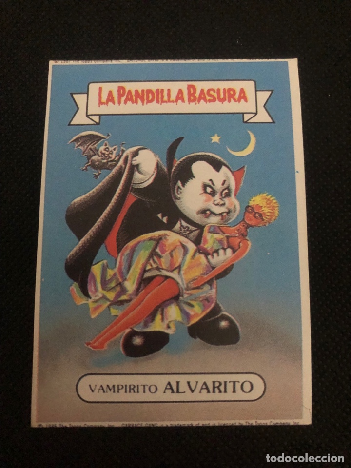 Coleccionismo cromos antiguos: CROMO LA PANDILLA BASURA SUPER POP NUEVO DE SOBRE N&ordm;1 ALVARITO