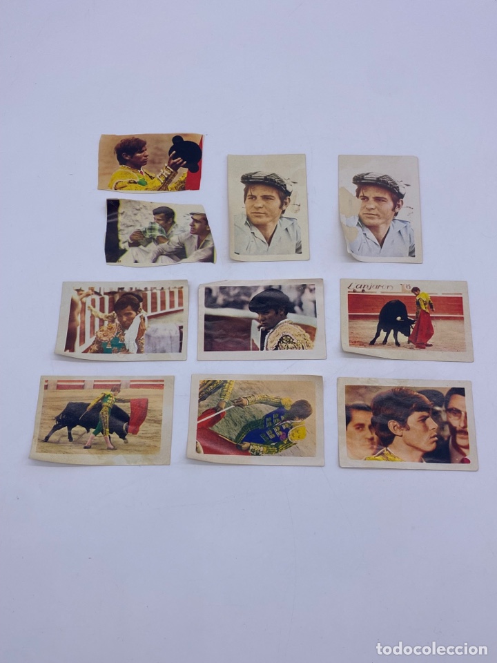 Colecionismo Cromos antigos: Lote de cromos chocolates Dulcinea Emilio Nieto toreros El cordob&eacute;s