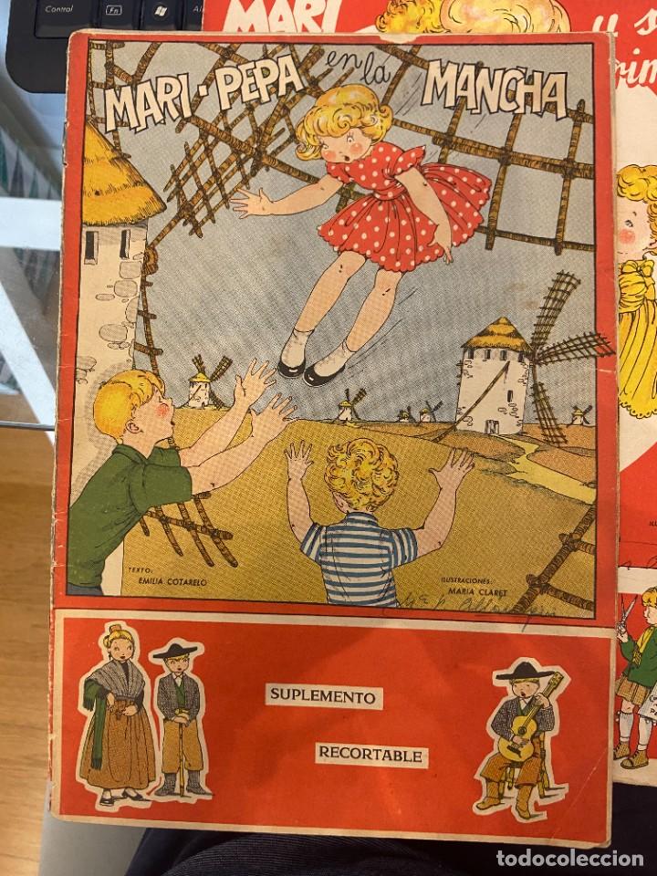 Coleccionismo Cromos antiguos: mari-pepa en la mancha con recortable n&ordm; 45 correcto