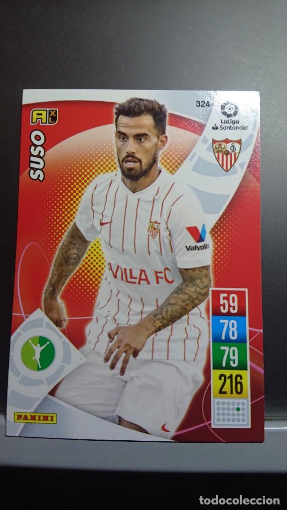 Collezionismo Figurine antiche: ADRENALYN XL SUSO 324 SEVILLA CROMO LIGA 21 22 2021 2022 PANINI