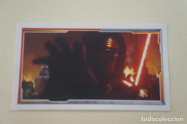 Coleccionismo Cromos antiguos: CROMO DE STAR WARS EL DESPERTAR DE LA FUERZA SIN PEGAR N&ordm; 4 A&Ntilde;O 2015 DEL ALBUM STAR WARS PARTE 2