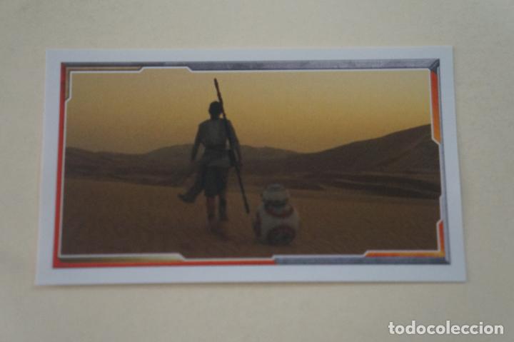 Coleccionismo Cromos antiguos: CROMO DE STAR WARS EL DESPERTAR DE LA FUERZA SIN PEGAR N&ordm; 6 A&Ntilde;O 2015 DEL ALBUM STAR WARS PARTE 2