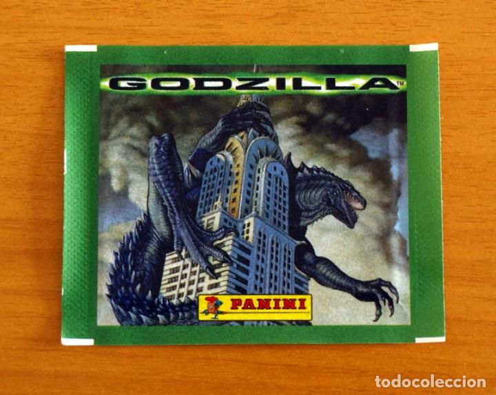 Coleccionismo cromos antiguos: Godzilla - Sobre Vac&iacute;o, sin Cromos - Editorial Panini 1998 - Foto 1