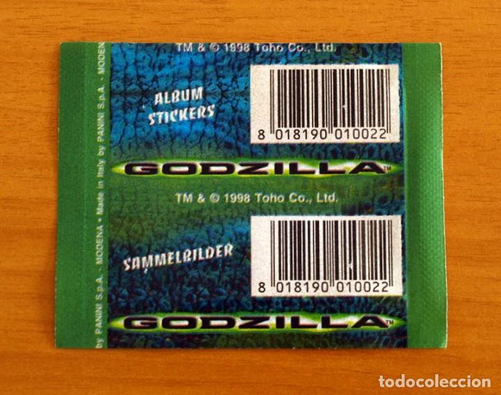 Coleccionismo cromos antiguos: Godzilla - Sobre Vac&iacute;o, sin Cromos - Editorial Panini 1998 - Foto 2