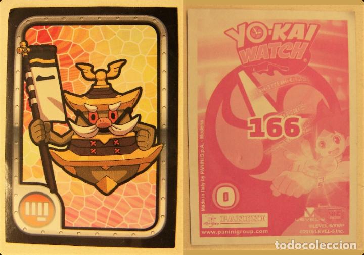 Coleccionismo cromos antiguos: CROMO YO-KAI WATCH PANINI - N&ordm; 166 - Foto 1