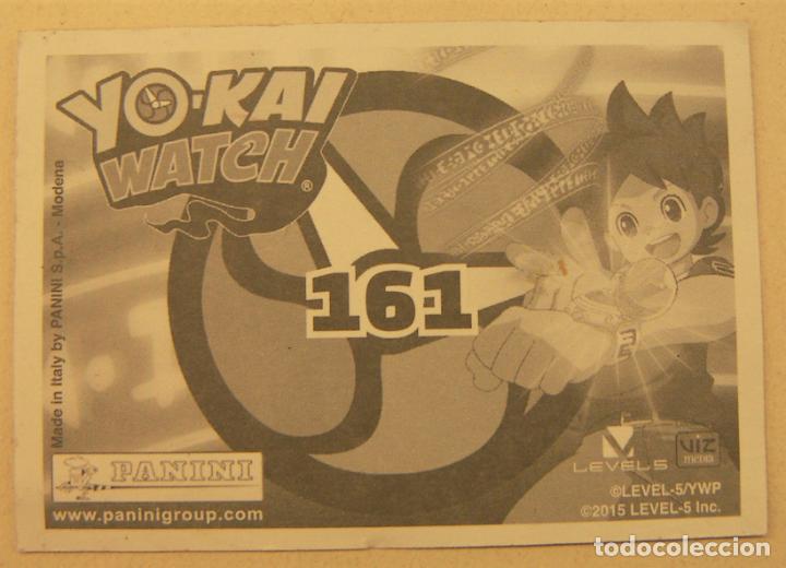 Coleccionismo cromos antiguos: CROMO YO-KAI WATCH PANINI - N&ordm; 161 - Foto 2
