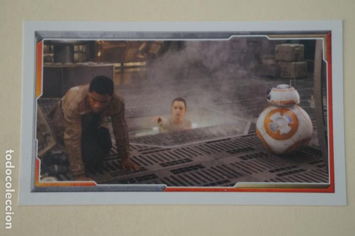 Coleccionismo Cromos antiguos: CROMO DE STAR WARS EL DESPERTAR DE LA FUERZA SIN PEGAR N&ordm; 141 A&Ntilde;O 2015 DEL ALBUM STAR WARS DE TOPPS