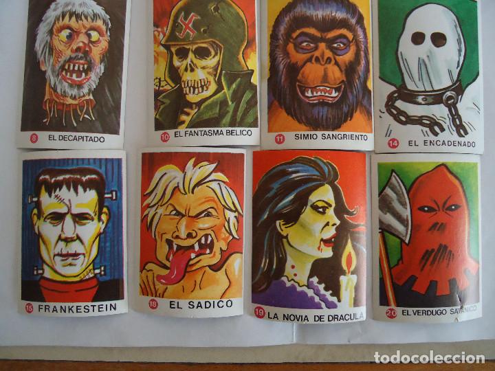 Coleccionismo cromos antiguos: COLECCION DE CROMOS INCOMPLETA MONSTRUOS. - Foto 4