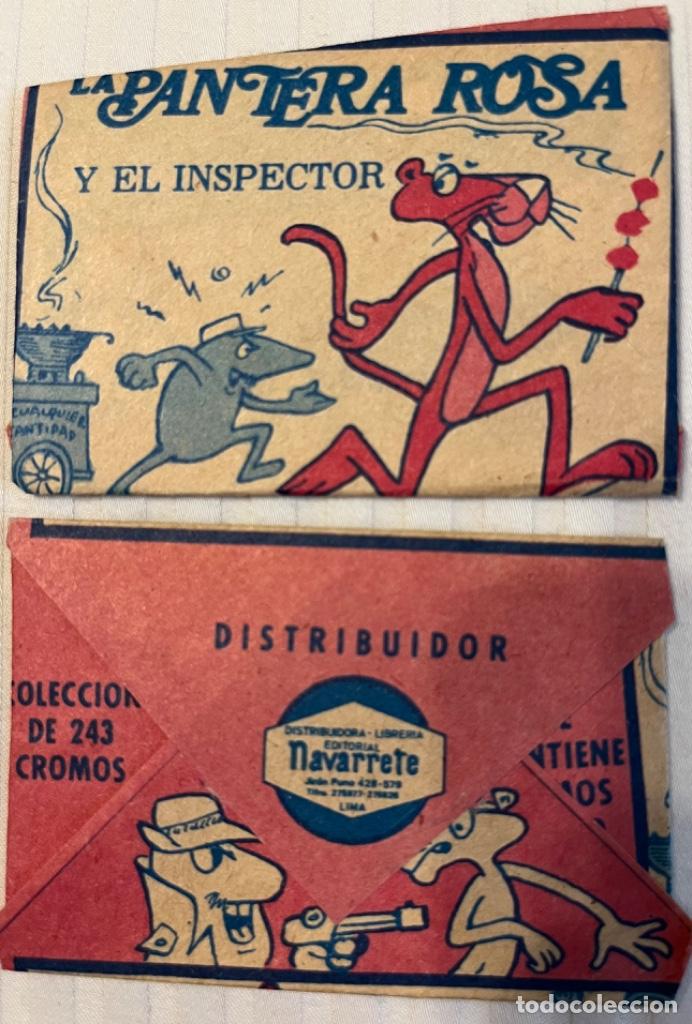Coleccionismo cromos antiguos: SOBRE SIN ABRIR PANTERA ROSA Y EL INSPECTOR - Foto 1