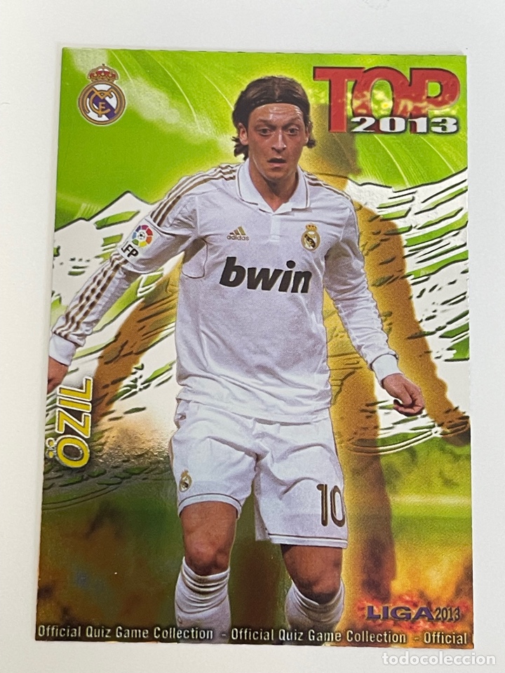 Coleccionismo cromos antiguos: Ozil 613 verde mundicromo 2012-2013 - Foto 1