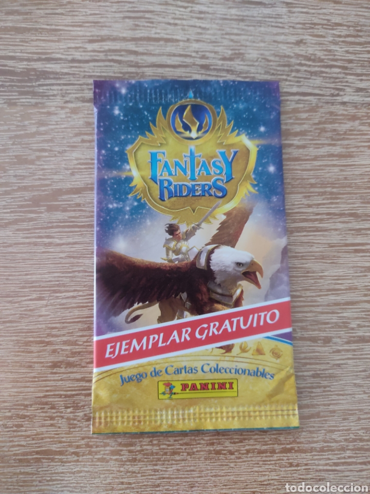 Coleccionismo cromos antiguos: Sobre Fantasy Riders 1 sin abrir - version ejemplar gratuito - 2018 - panini - Foto 1