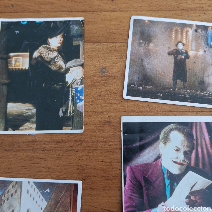Coleccionismo cromos antiguos: Lote de 9 cromos de Batman, Aston ediciones de 1989. - Foto 2