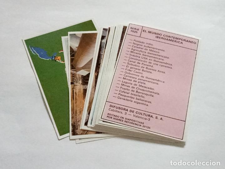 Colecionismo Cromos antigos: CROMOS DIFUSORA DE CULTURA. SERIE COMPLETA N&ordm; 1525. EL MUNDO CONTEMPORANEO: IBEROAMERICA. VER