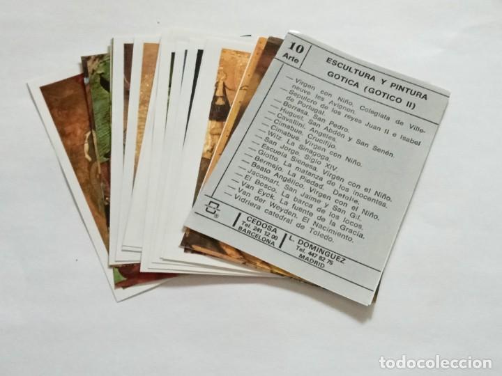Collectionnisme Cartes &agrave; collectionner anciennes: CROMOS CEDOSA. SERIE COMPLETA ARTE 10. ESCULTURA Y PINTURA GOTICA (GOTICO II). VER