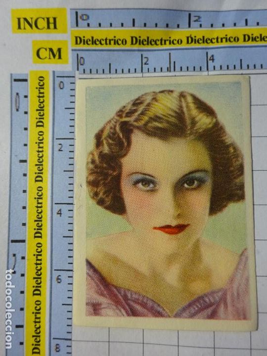 Collectionnisme Cartes &agrave; collectionner anciennes: ANTIGUO CROMO CROMITO. EDITORIAL BRUGUERA BARCELONA. HELEN CAHAGAN G-14 N&ordm;2. 33