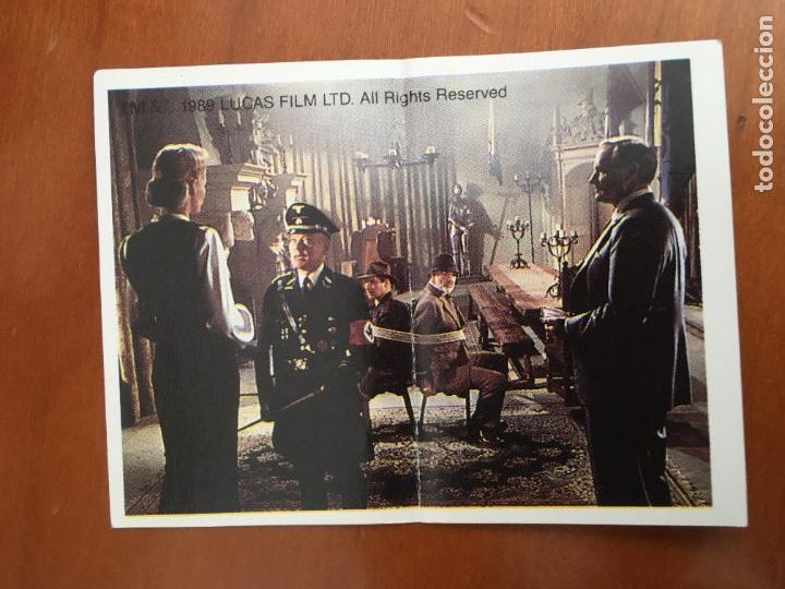 Coleccionismo Cromos antiguos: indiana jones y la ultima cruzada chicles sonrics cromo n&ordm; 12 nunca pegado perfecto estado