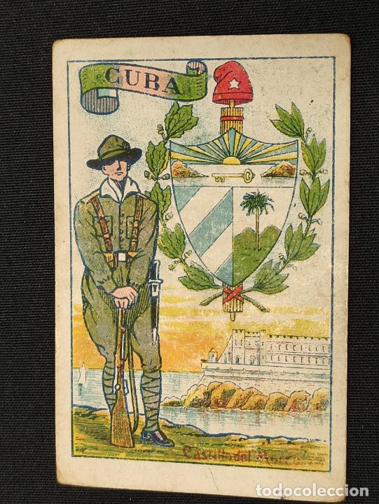Coleccionismo cromos antiguos: CROMO - ESCUDOS, UNIFORMES Y EDIFICIOS NACIONALES - CUBA - N&ordm; 10 - - Foto 1