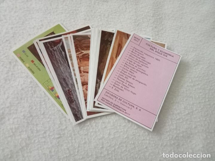 Coleccionismo cromos antiguos: CROMOS DIFUSORA DE CULTURA. SERIE COMPLETA N&ordm; 1517. CULTURA Y ECONOM&Iacute;A DEL SIGLO XIX. VER
