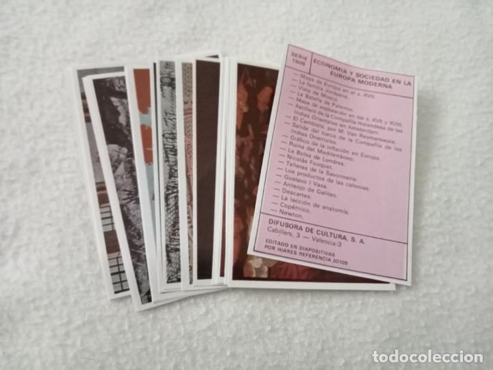 Coleccionismo cromos antiguos: CROMOS DIFUSORA DE CULTURA. SERIE COMPLETA N&ordm; 1509. ECONOMIA Y SOCIEDAD EN LA EUROPA MODERNA. VER