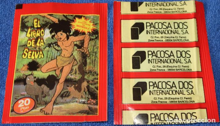 Coleccionismo cromos antiguos: Sobre de El libro de la selva - Pacosa Dos - Foto 1