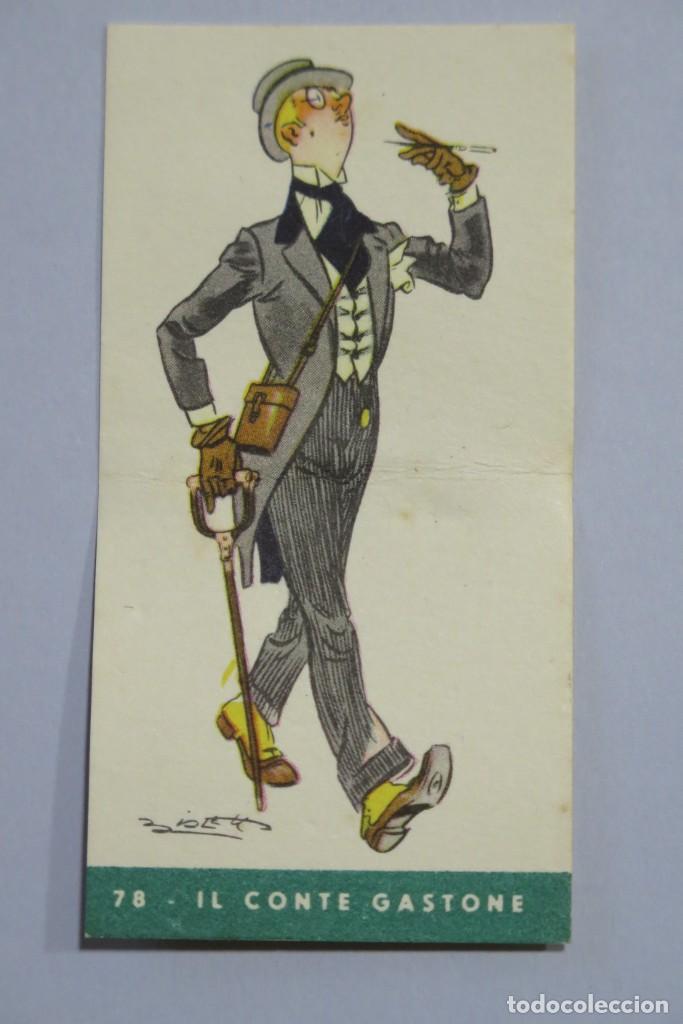 Coleccionismo Cromos antiguos: CROMO. IL CONTE GASTONE. PERUGINA BUITONI. 78