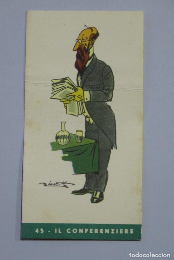 Coleccionismo Cromos antiguos: CROMO. IL CONFERENZIERE. PERUGINA BUITONI. 45