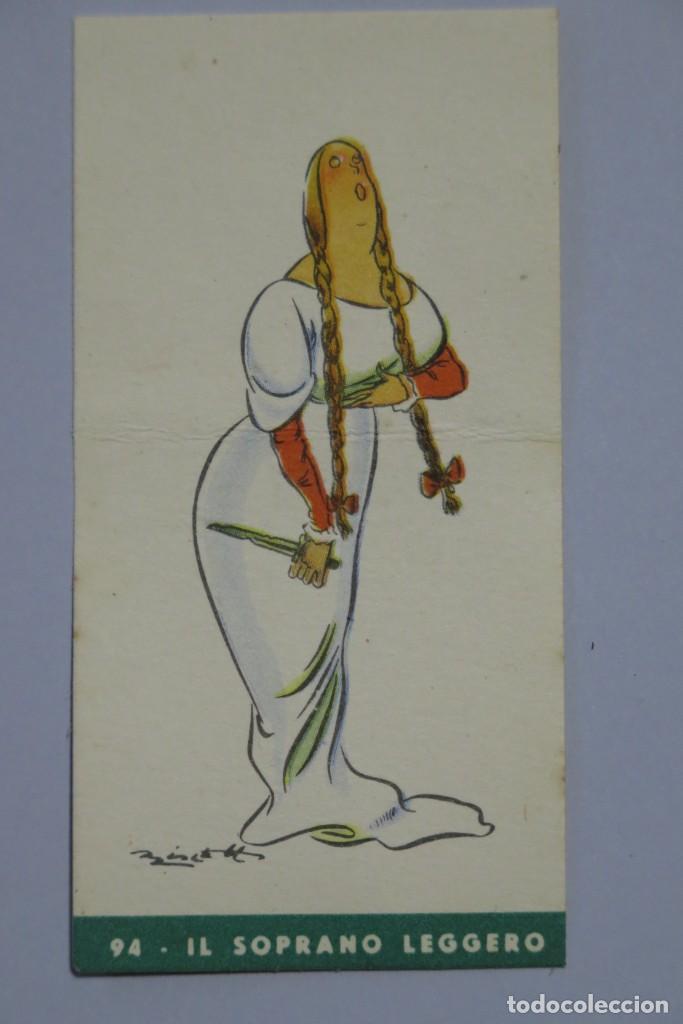 Sammeln alte Sammelbilder: CROMO. IL SOPRANO LEGGERO. PERUGINA BUITONI. 94