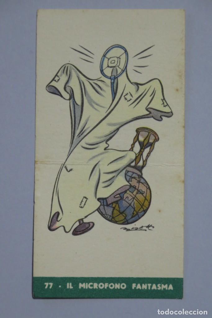 Coleccionismo cromos antiguos: CROMO. IL MICROFONO FANTASMA. PERUGINA BUITONI. 8