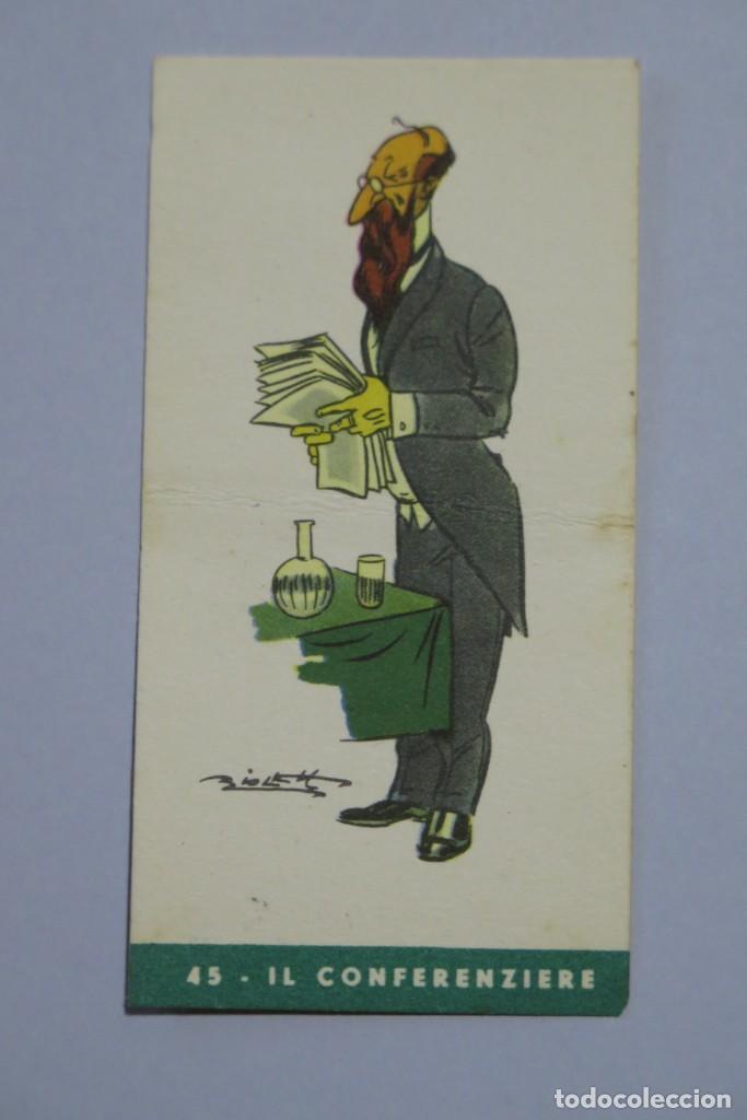 Sammeln alte Sammelbilder: CROMO. IL CONFERENZIERE. PERUGINA BUITONI. 45