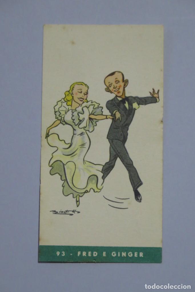 Coleccionismo Cromos antiguos: CROMO. FRED E GINGER. PERUGINA BUITONI. 93