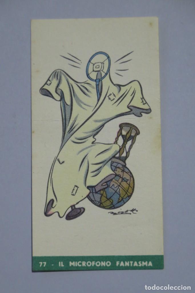 Coleccionismo Cromos antiguos: CROMO. IL MICROFONO FANTASMA. PERUGINA BUITONI. 8