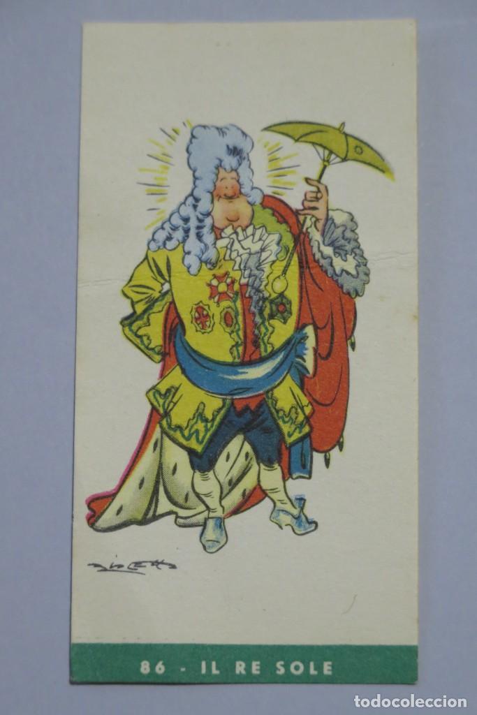 Coleccionismo Cromos antiguos: CROMO. IL RE SOLE. PERUGINA BUITONI. 86