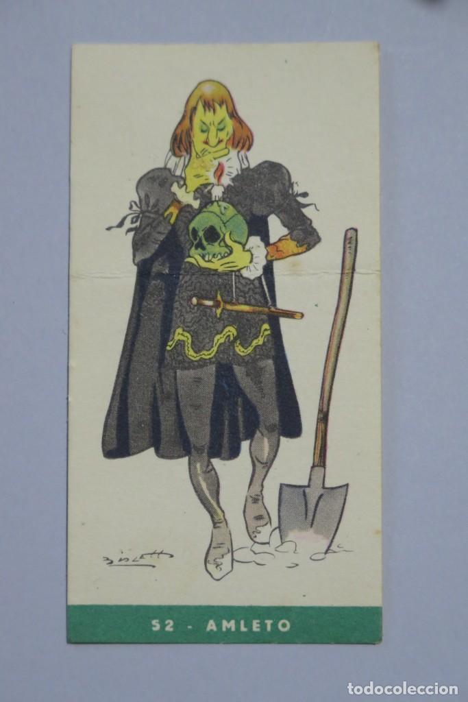 Sammeln alte Sammelbilder: CROMO. AMLETO. PERUGINA BUITONI. 52