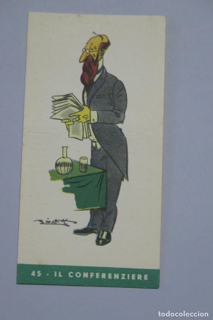 Sammeln alte Sammelbilder: CROMO. IL CONFERENZIERE. PERUGINA BUITONI. 45