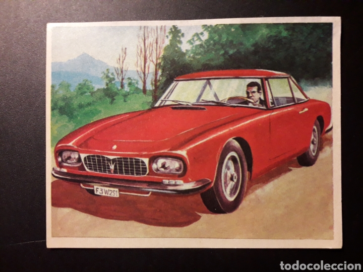 Collectionnisme Cartes &agrave; collectionner anciennes: AUTOM&Oacute;VIL MODERNO. NATURALEZA Y EL HOMBRE. MAGA 1967 N&deg; 299 DESPEGADO FOTOS. PEDIDO M&Iacute;NIMO 3 &euro;