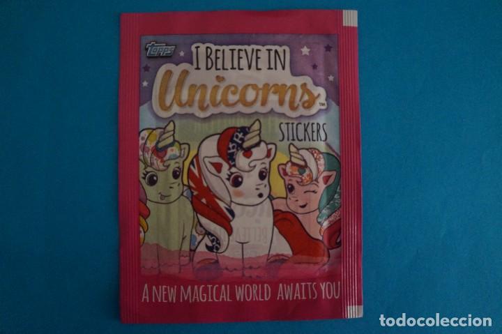 Colecionismo Cromos antigos: SOBRE DE CROMOS SIN ABRIR DE CREO EN LOS UNICORNIOS DE TOPPS