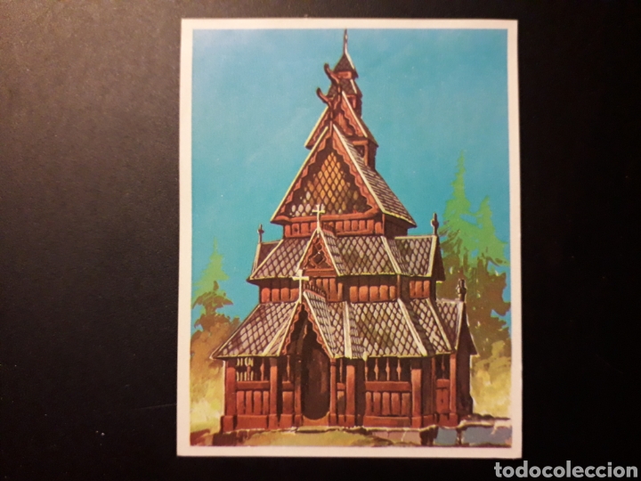 Collectionnisme Cartes &agrave; collectionner anciennes: IGLESIA VIKINGA. LA NATURALEZA Y EL HOMBRE. MAGA 1967 N&deg; 320 DESPEGADO FOTOS. PEDIDO M&Iacute;NIMO 3 &euro;
