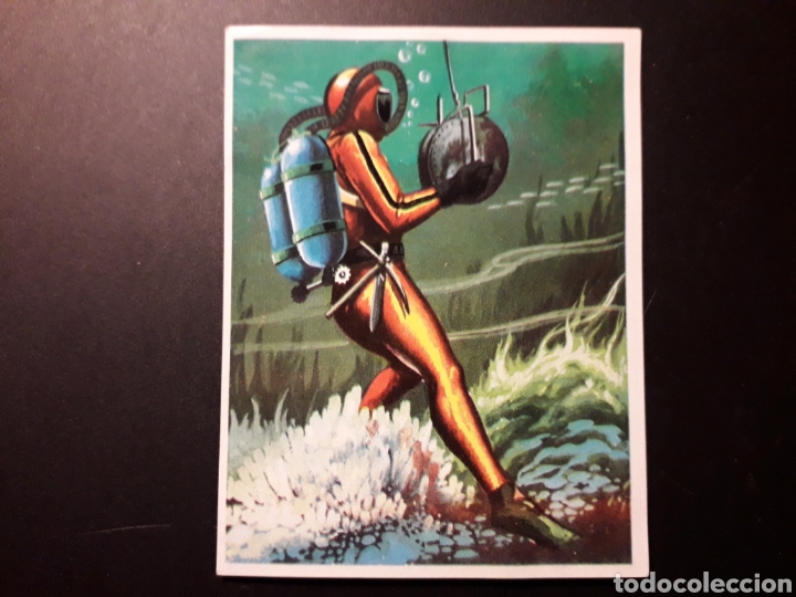 Sammeln alte Sammelbilder: HOMBRE RANA. LA NATURALEZA Y EL HOMBRE. MAGA 1967 N&deg; 118 DESPEGADO FOTOS. PEDIDO M&Iacute;NIMO 3 &euro;