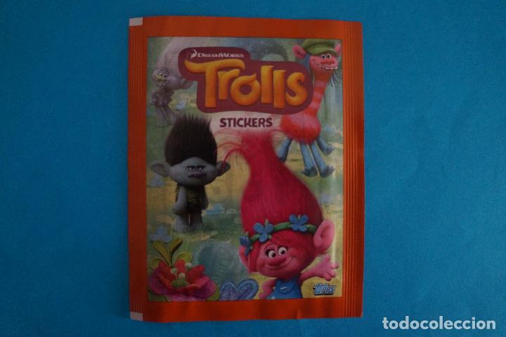 Coleccionismo cromos antiguos: SOBRE DE CROMOS SIN ABRIR DE TROLLS DE TOPPS - Foto 1