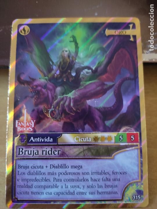 Coleccionismo cromos antiguos: FANTASY RIDERS 2018 PANINI 315 - Foto 1