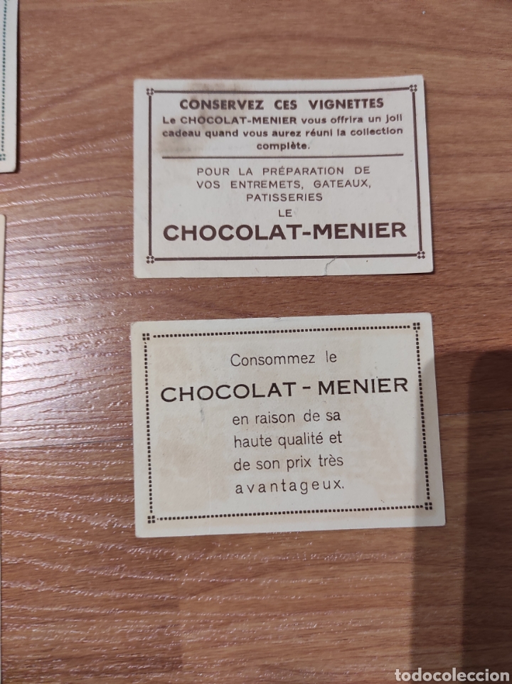Coleccionismo cromos antiguos: Chocolate menier - distintos cromos - Foto 4