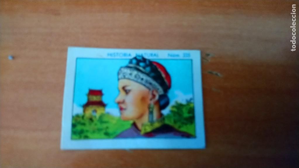 Coleccionismo cromos antiguos: historia natural n&ordm; 335 - Foto 1