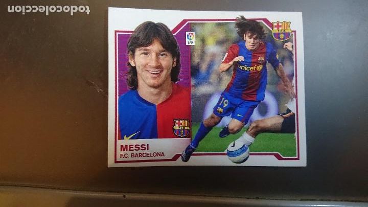 Coleccionismo cromos antiguos: CROMO MESSI BARCELONA LIGA 07 08 TEMP 2007 2008 EDICIONES ESTE PANINI NUNCA PEGADO