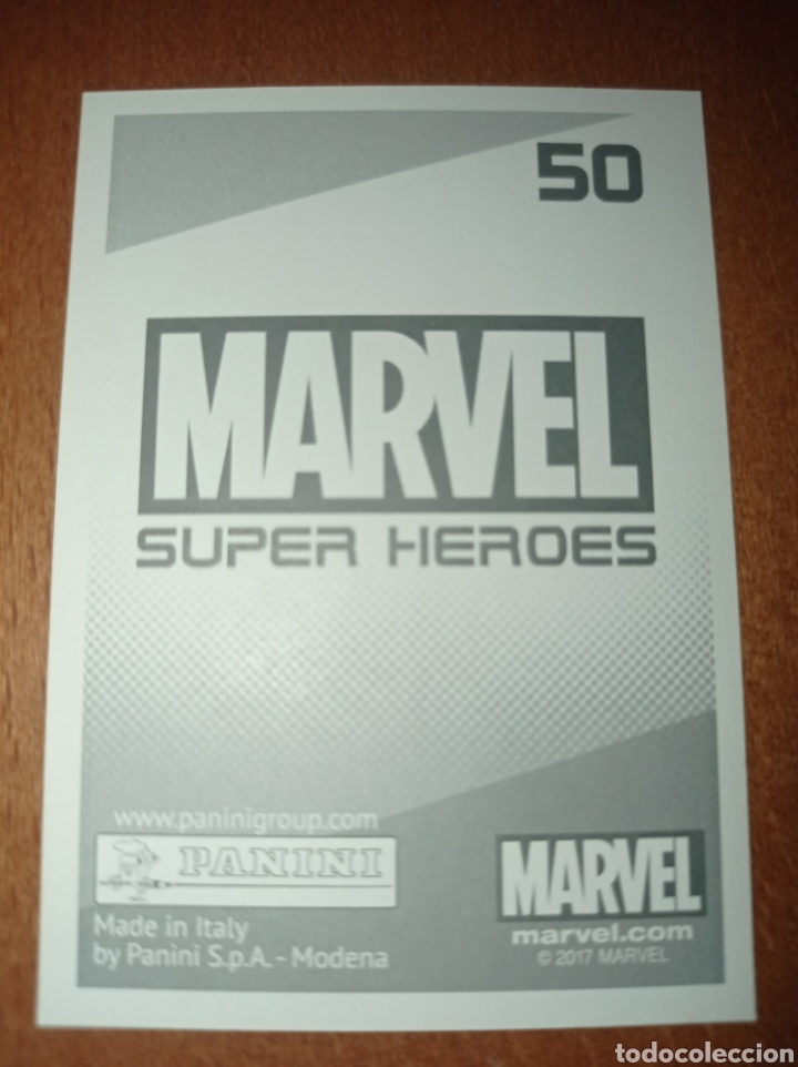Coleccionismo cromos antiguos: Marvel Super H&eacute;roes n&deg;50 Panini - Foto 2