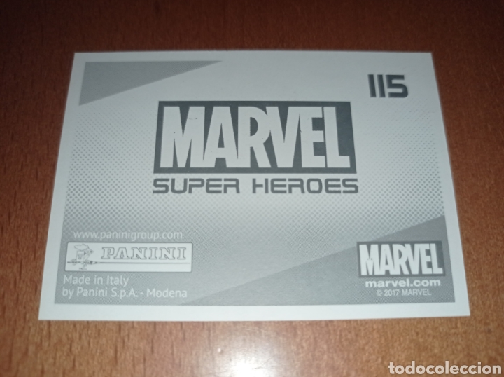 Coleccionismo cromos antiguos: Marvel Super H&eacute;roes n&deg;115 Panini - Foto 2