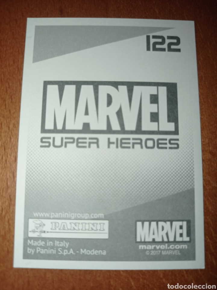 Coleccionismo cromos antiguos: Marvel Super Heroes n&deg;122 Panini - Foto 2
