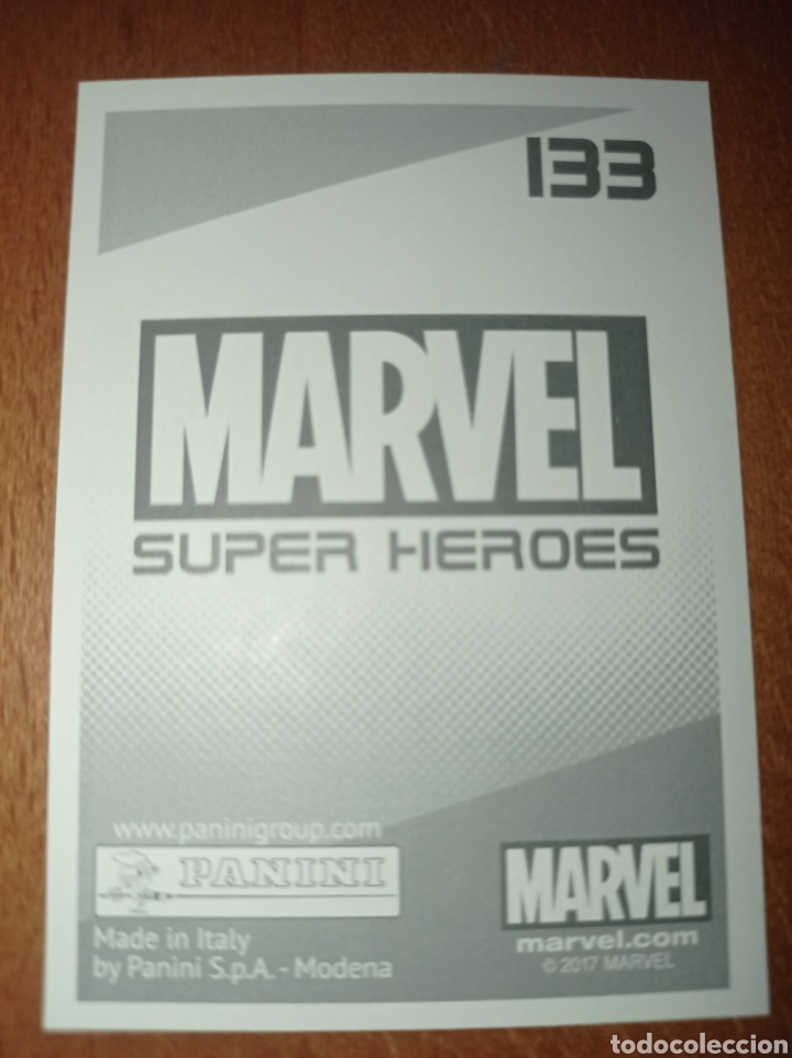Coleccionismo cromos antiguos: Marvel Super Heroes n&deg;133 Panini - Foto 2