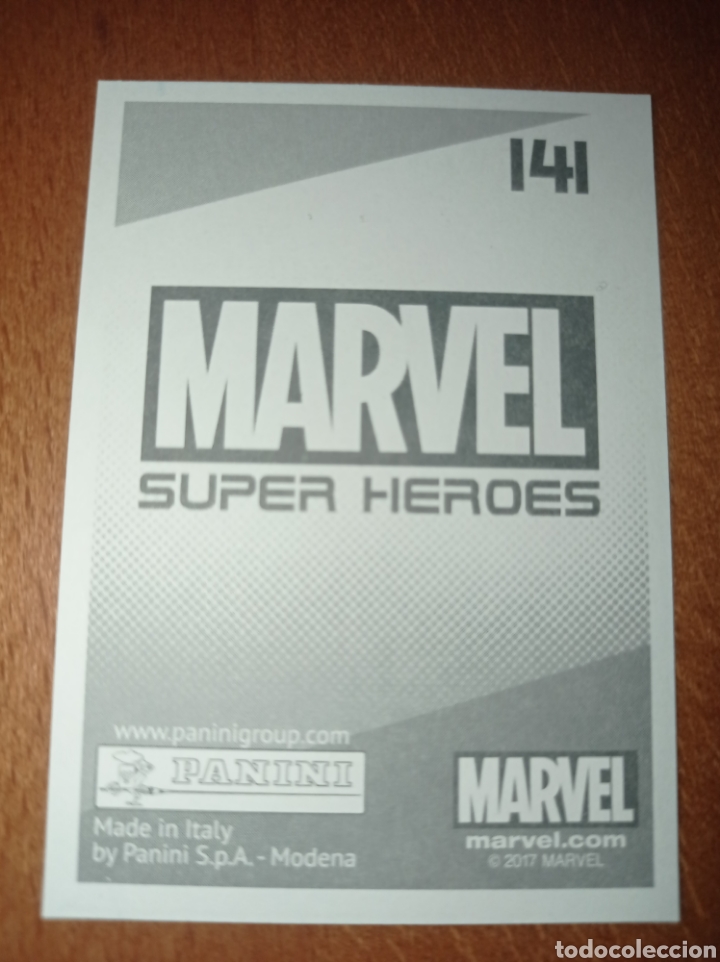 Coleccionismo cromos antiguos: Marvel Super Heroes n&deg;141 Panini - Foto 2