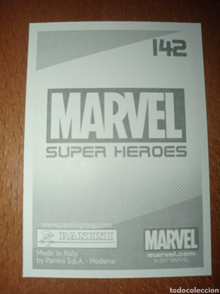 Coleccionismo cromos antiguos: Marvel Super Heroes n&deg;142 Panini - Foto 2