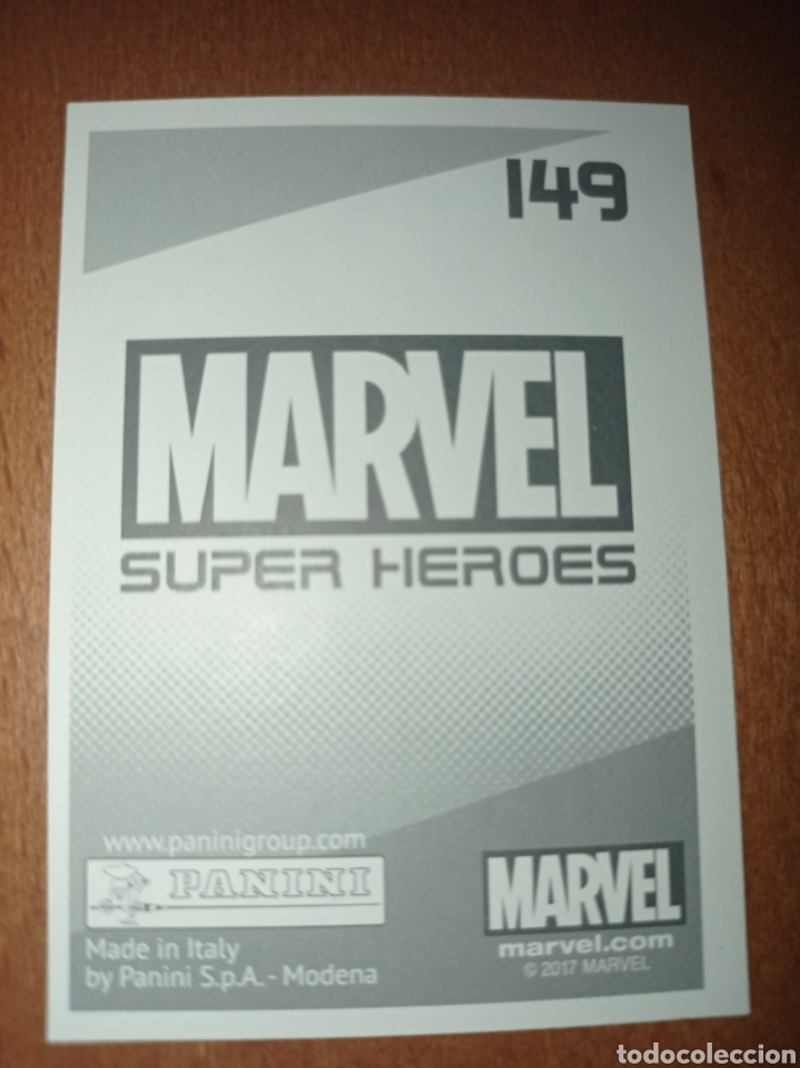 Coleccionismo cromos antiguos: Marvel Super Heroes n&deg;149 Panini - Foto 2